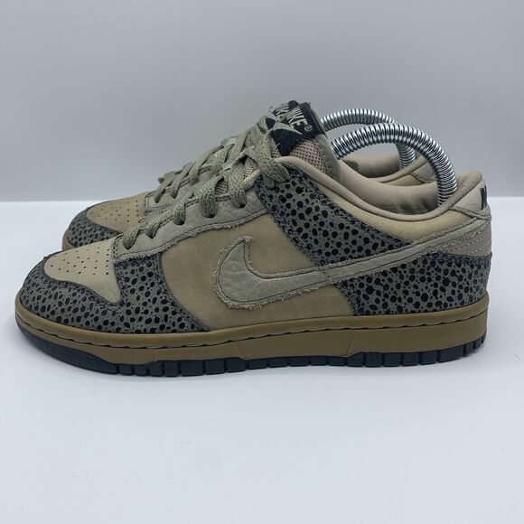 Rare Woman’s 2004 Nike Dunk Low Safari 309730 231  Size 7 - Picture 1 of 9